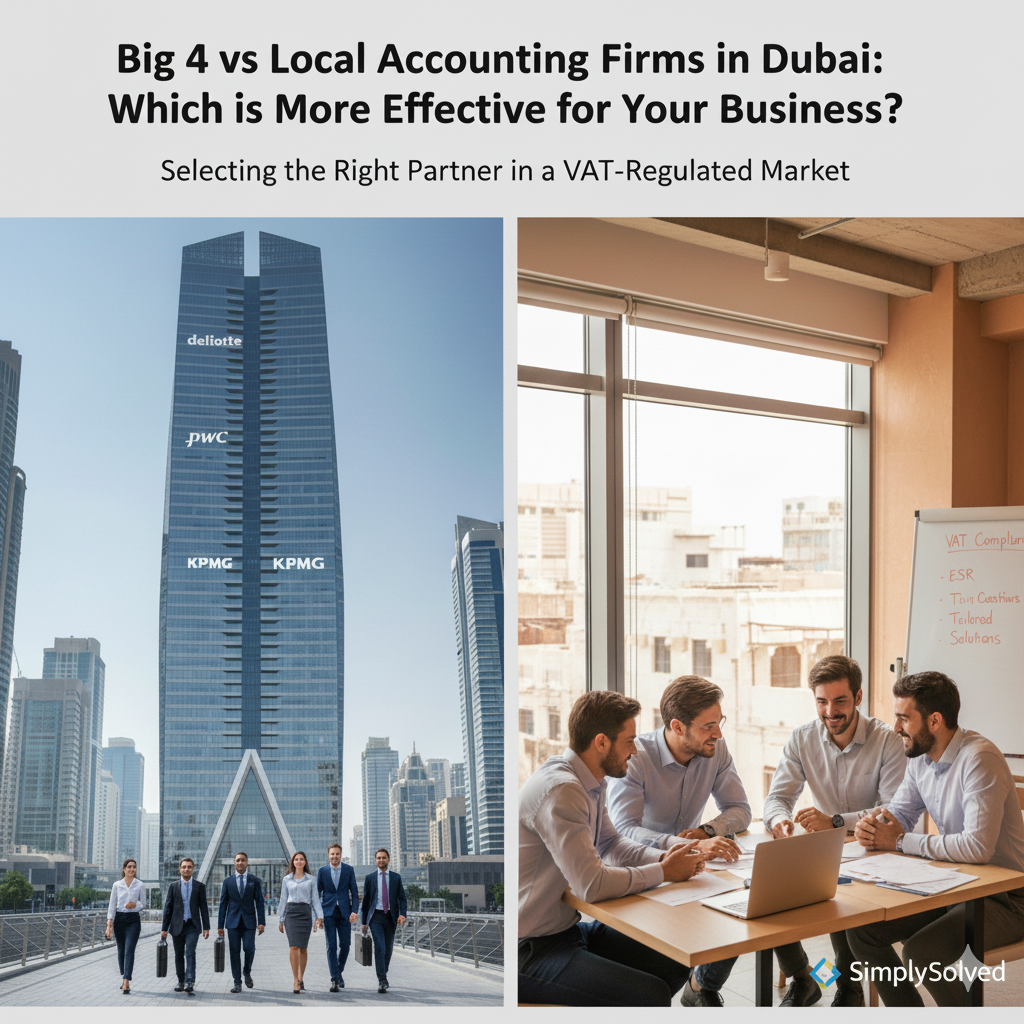 Big 4 vs Local Accounting Firms in Dubai