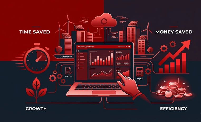 How Accounting Software Helps Businesses Save Time and Money